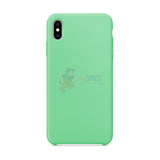 iPhone XS Max Slim Soft Silicone Protective Skin Case Cover Light Green