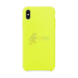 iPhone XS Max Slim Soft Silicone Protective Skin Case Cover Lime Green