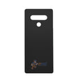 LG Stylo 6 Battery Back Glass Door Cover Premium Replacement Black