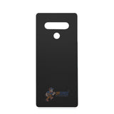 LG Stylo 6 Battery Back Glass Door Cover Premium Replacement Black