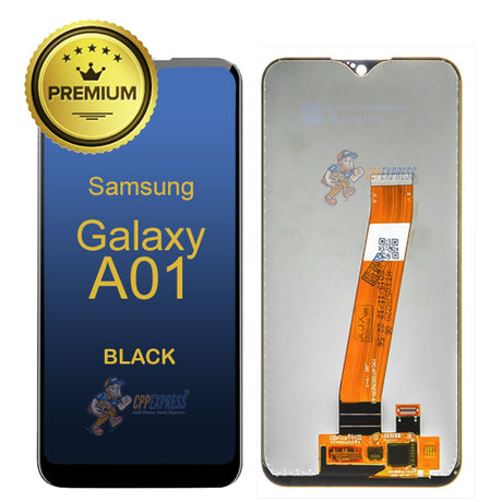 Samsung Galaxy A01 - LCD Touch Screen Digitizer Assembly Without Frame - Black