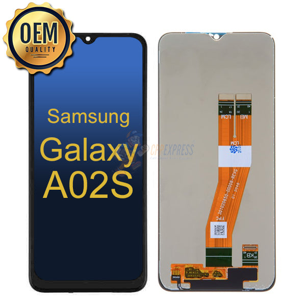 Samsung Galaxy A02S LCD Touch Screen Digitizer without Frame - Black