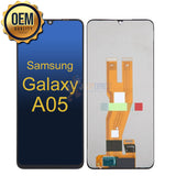 Samsung Galaxy A05 - LCD Touch Screen Digitizer Assembly Without Frame - Black