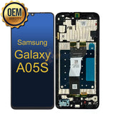 Samsung Galaxy A05S - LCD Touch Screen Digitizer Assembly With Frame - Black