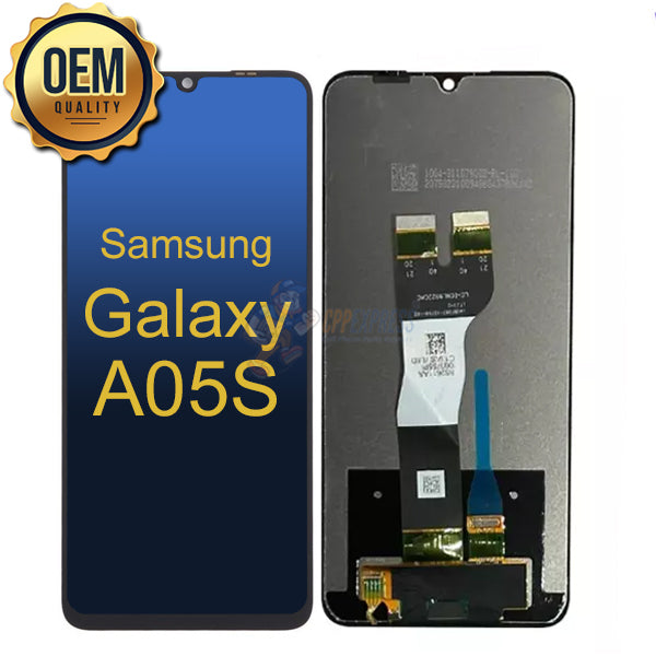 Samsung Galaxy A05S - LCD Touch Screen Digitizer Assembly Without Frame - Black