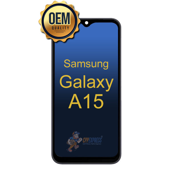 Samsung Galaxy A15 5G LCD Touch Screen Digitizer Assembly Without Frame Black