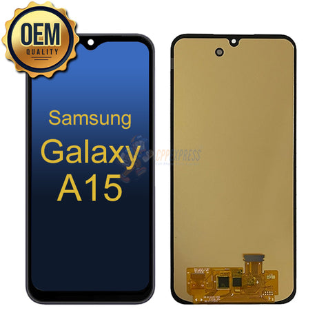 Samsung Galaxy A15 5G LCD Touch Screen Digitizer Assembly Without Frame Black