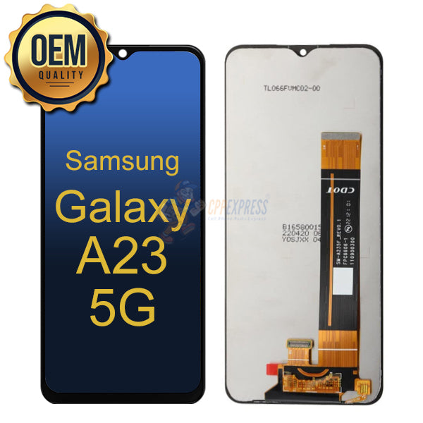 Samsung Galaxy A23 5G LCD Touch Screen Digitizer Assembly Without Frame - Black