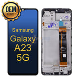 Samsung Galaxy A23 5G LCD Touch Screen Digitizer Assembly With Frame - Black