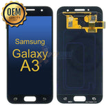 Samsung Galaxy A3 2017 (SM-A320) - LCD Touch Screen Digitizer Assembly Without Frame - Black