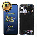 Samsung Galaxy A30S - LCD Touch Screen Digitizer Assembly With Frame - Black