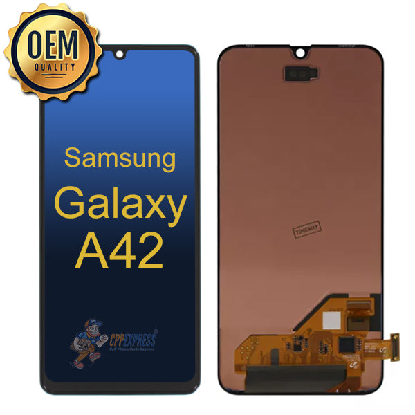 Samsung Galaxy A42 LCD Touch Screen Digitizer without Frame - Black