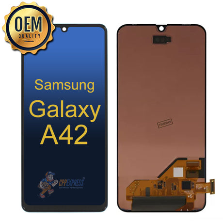 Samsung Galaxy A42 LCD Touch Screen Digitizer without Frame - Black