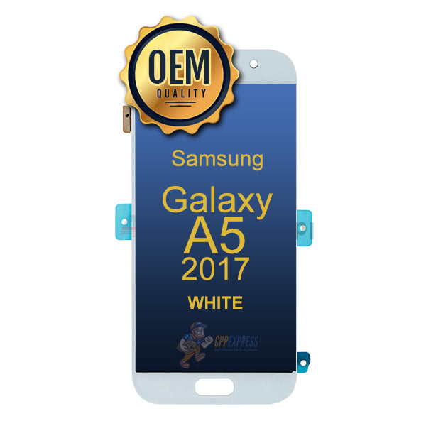 Samsung Galaxy A5 2017 (SM-A520) - LCD &amp; Assembly  Without Frame - White