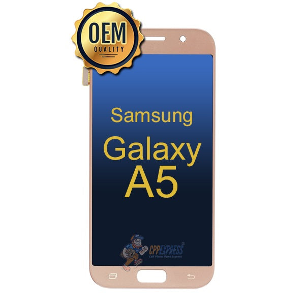 Samsung Galaxy A5 2017 (SM-A520) - LCD Touch Screen Digitizer Assembly Without Frame - Pink