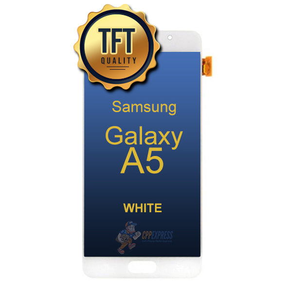 Samsung Galaxy A5 SMA510 TFT - LCD and Assembly Without Frame - White