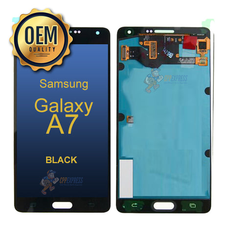 Samsung Galaxy A7 - LCD &amp; Assembly Without Frame - Black