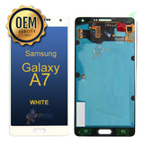 Samsung Galaxy A7 - LCD &amp; Assembly Without Frame - White