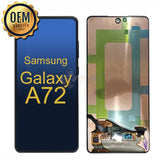 Samsung Galaxy A72 LCD Touch Screen Digitizer Assembly- Black