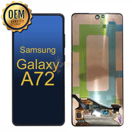 Samsung Galaxy A72 LCD Touch Screen Digitizer Assembly- Black