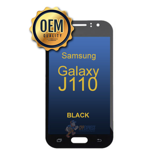 Samsung Galaxy J1 Ace Neo J110 2016 LCD Touch Screen Digitizer &amp; Assembly without Frame - Black