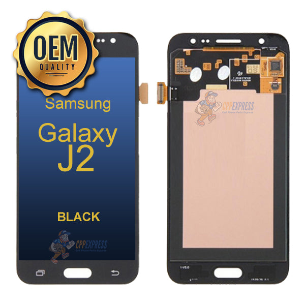 Samsung Galaxy J2 - LCD &amp; Assembly Without Frame - Black