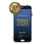 Samsung Galaxy J3 J320 2016 LCD Touch Screen Digitzer &amp; Assembly without Frame - Black