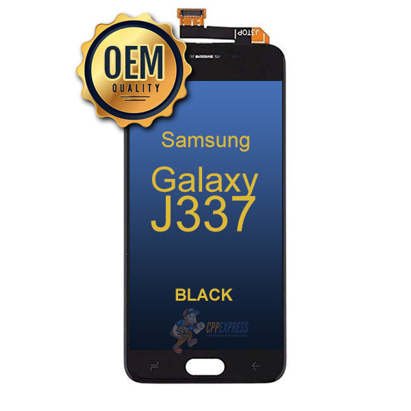 Samsung Galaxy J3 2018 J337 - LCD Touch Screen Digitizer Assembly Without Frame - Black