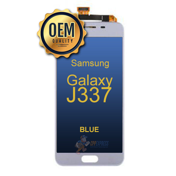 Samsung Galaxy J3 2018 J337 - LCD Touch Screen Digitizer Assembly Without Frame - Blue