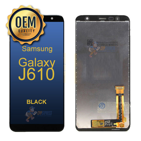 Samsung Galaxy J6 Plus J610 2018 - LCD Touch Screen Digitizer &amp; Assembly Without Frame - Black