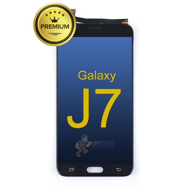 Samsung Galaxy J7 J700 Premium TFT LCD Touch Screen Digitizer &amp; Assembly Without Frame - Black