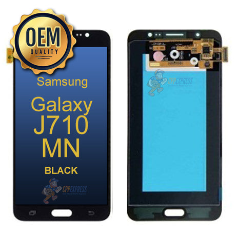 Samsung Galaxy J7 J710MN 2016 - LCD Touch Screen Digitizer Assembly without Frame - Black