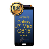 Samsung Galaxy J7 Max G615 2017 - LCD Touch Screen Digitizer Assembly Without Frame - Black