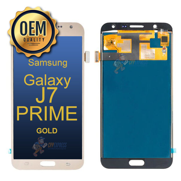 Samsung Galaxy J7 Prime 2016 - LCD Touch Screen Digitizer &amp; Assembly - Gold