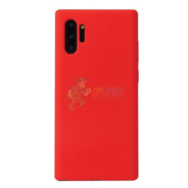 Samsung Galaxy Note 10 Plus Slim Soft Silicone Protective ShockProof Case Cover - Red