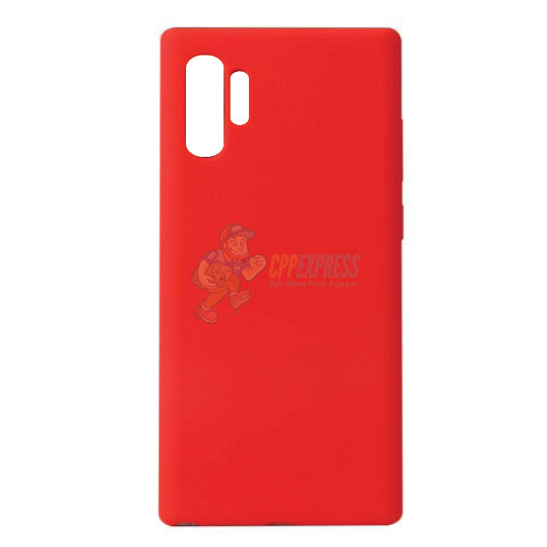 Samsung Galaxy Note 10 Slim Soft Silicone Protective ShockProof Case Cover - Red