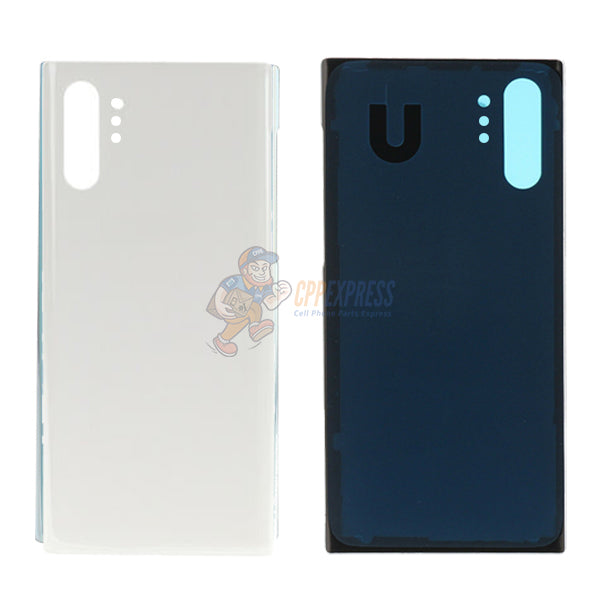 Samsung Galaxy Note 10+ Battery Back Door Glass Cover Premium Housing Replacement Aura White