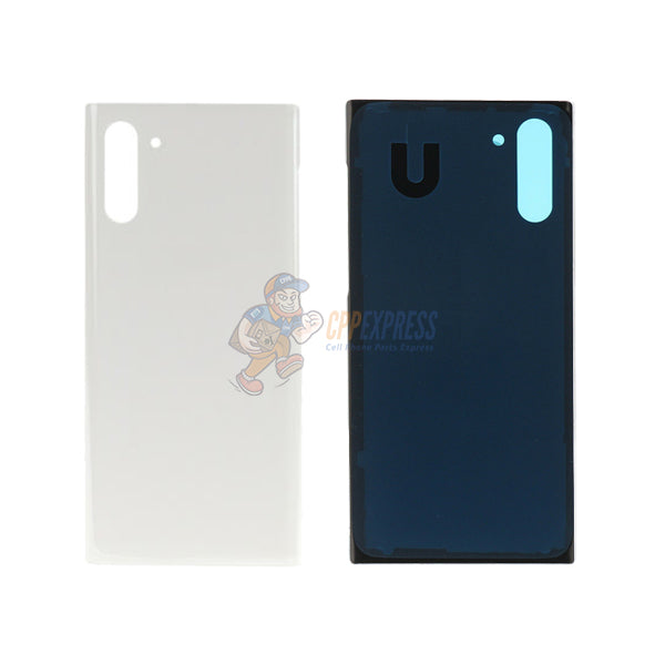 Samsung Galaxy Note 10 - Battery Back Glass Door Cover Housing Premium Replacement Aura White