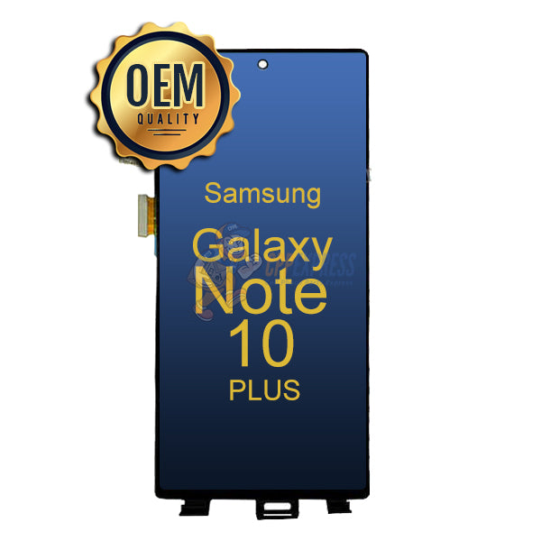 Samsung Galaxy Note 10 Plus - LCD Screen Touch Digitizer Assembly With Frame - Black