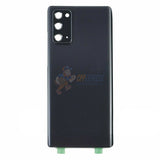 Samsung Galaxy Note 20 - Battery Back Glass Door Cover Housing with Camera Lens Installed Black