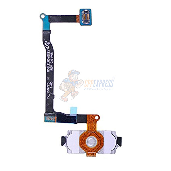 Samsung Galaxy Note 5 Home Button with Flex Cable Replacement - Blue