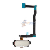 Samsung Galaxy Note 5 Home Button with Flex Cable Replacement - White