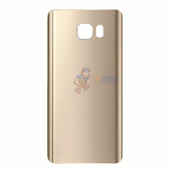 Samsung Galaxy Note 5 Perfect Fit Premium Back Door Cover - Gold