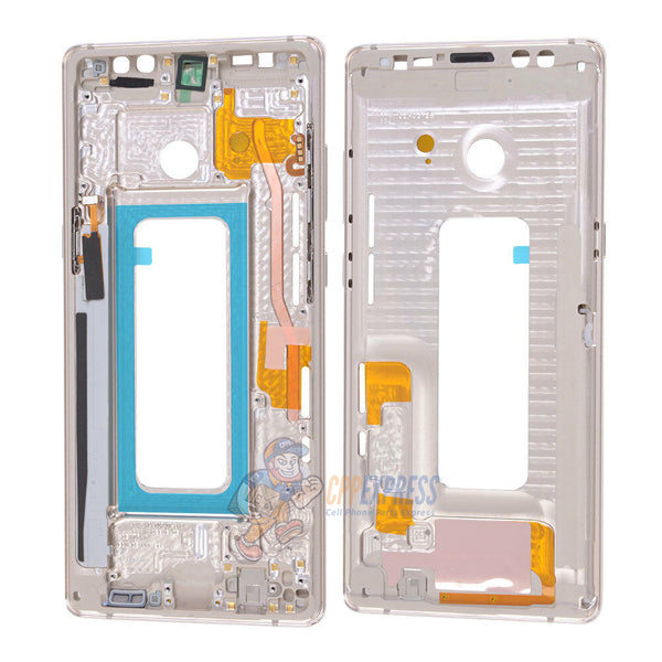 Samsung Galaxy Note 8 Mid Frame Housing Replacement - Gold