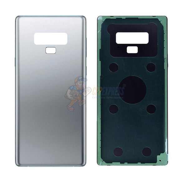 Samsung Galaxy Note 9 Perfect Fit Premium Back Door Cover - Silver