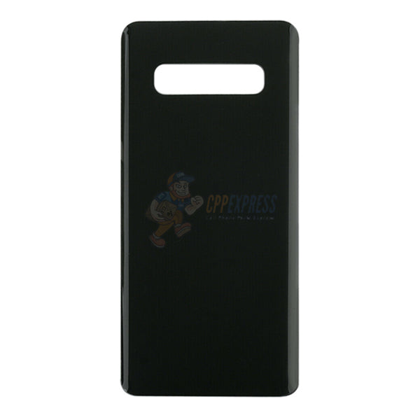 Samsung Galaxy S10E Battery Back Door Glass - Perfect Fit Premium Back Cover - Black