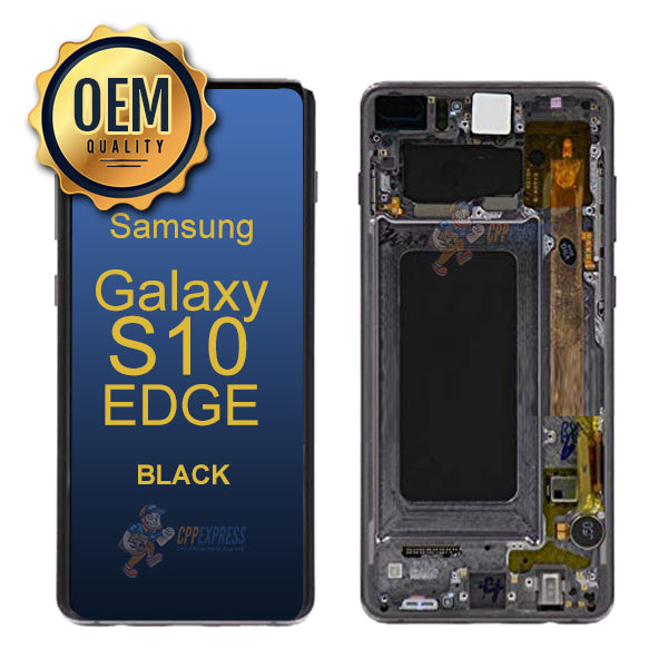 Samsung Galaxy S10E - LCD &amp; Assembly  With Frame - Black