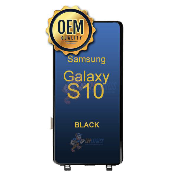 Samsung Galaxy S10 - LCD &amp; Assembly  Without Frame - Black