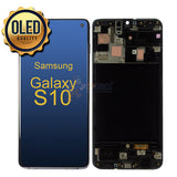 Samsung Galaxy S10 OLED Touch Screen Digitizer Assembly With Frame