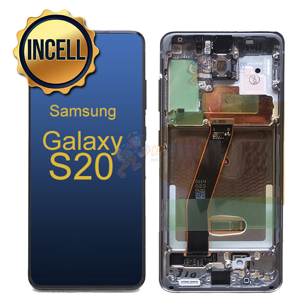 Samsung Galaxy S20 INCELL LCD Touch Screen Digitizer Assembly With Frame